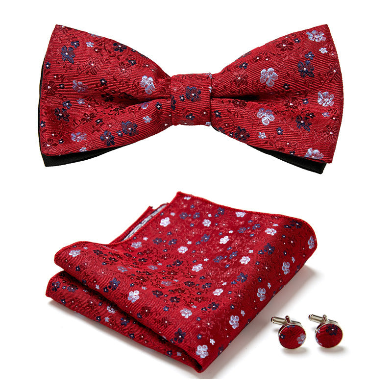Karnz | Trzyczęściowy zestaw z eleganckimi muszkami