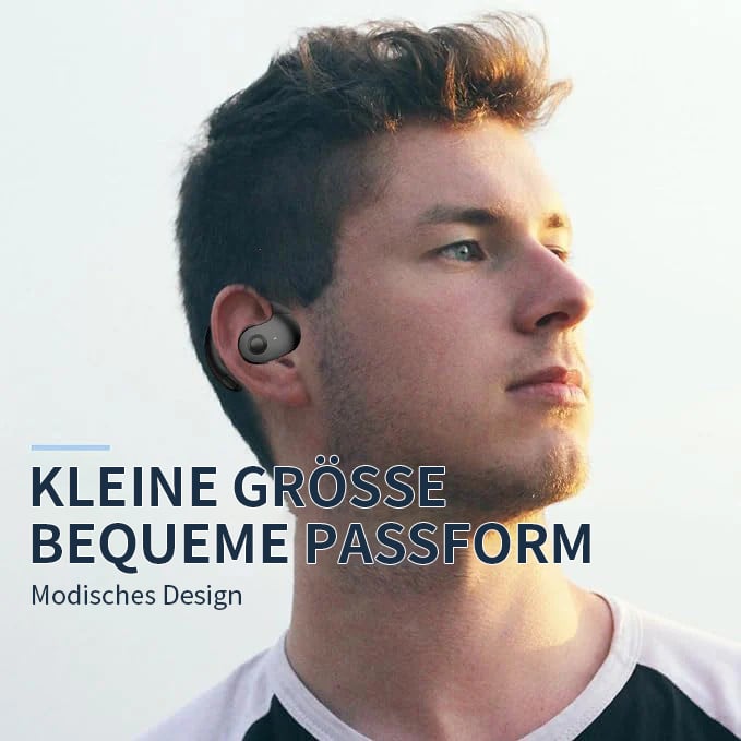 Bezprzewodowe słuchawki Bluetooth | Bezprzewodowa wolność, oszałamiająca klarowność | Karnz