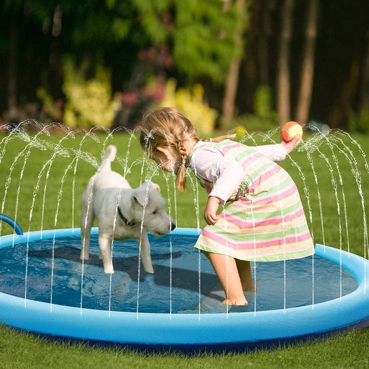 SplashPaws™ | Poduszka z kurtyną wodną dla zwierząt