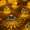 Karnz | Marokańska wodoodporna lampka solarna, l 12 metrów, 100 diod LED, l 8