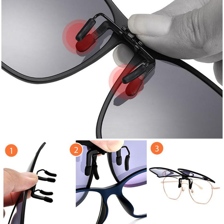 Nowe okulary przeciwsłoneczne Clip-On z polaryzacją | Karnz