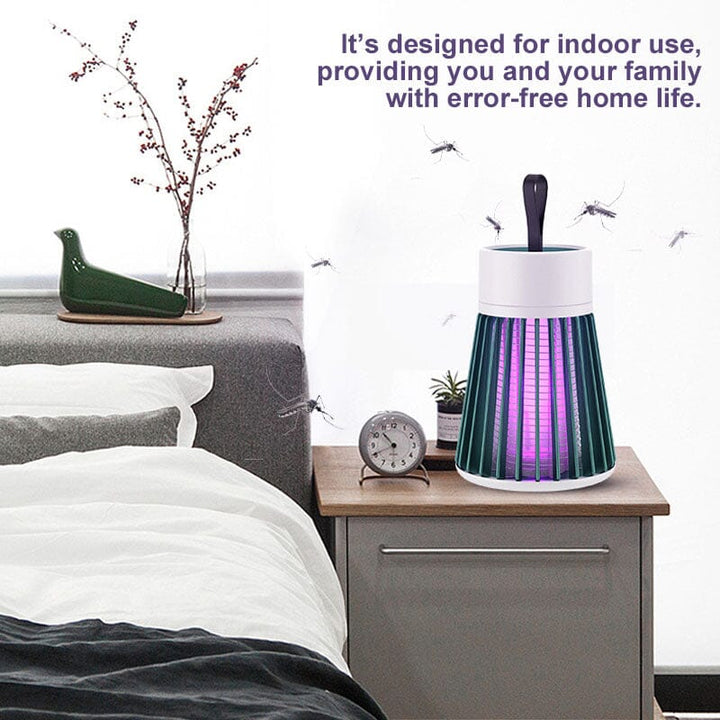 🦟USB ładowalna lampa na komary i muchy🚫