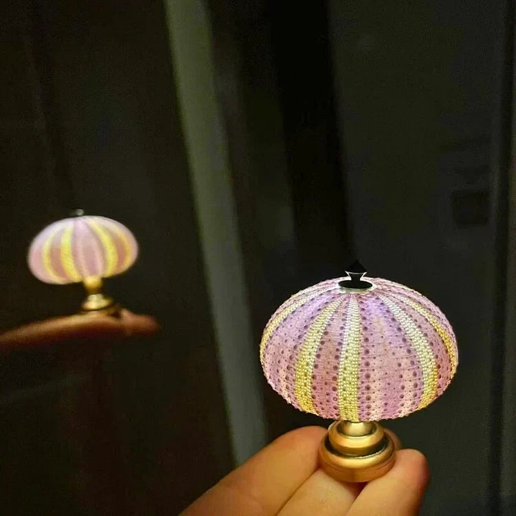 LumiCraft – Unikalna lampa stołowa DIY z naturalną muszlą dla przytulnej atmosfery