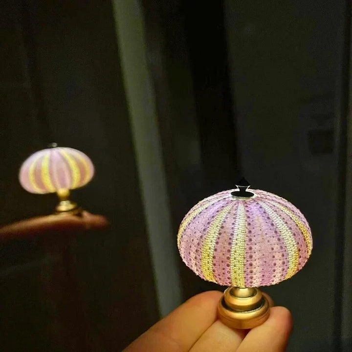 LumiCraft – Unikalna lampa stołowa DIY z naturalną muszlą dla przytulnej atmosfery