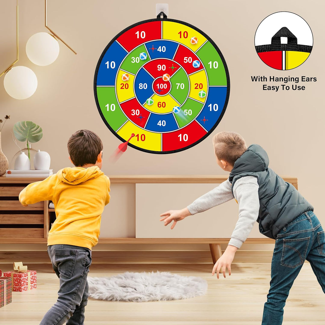 Duże podwójne dartboard dla dzieci – zabawa, nauka i relaks