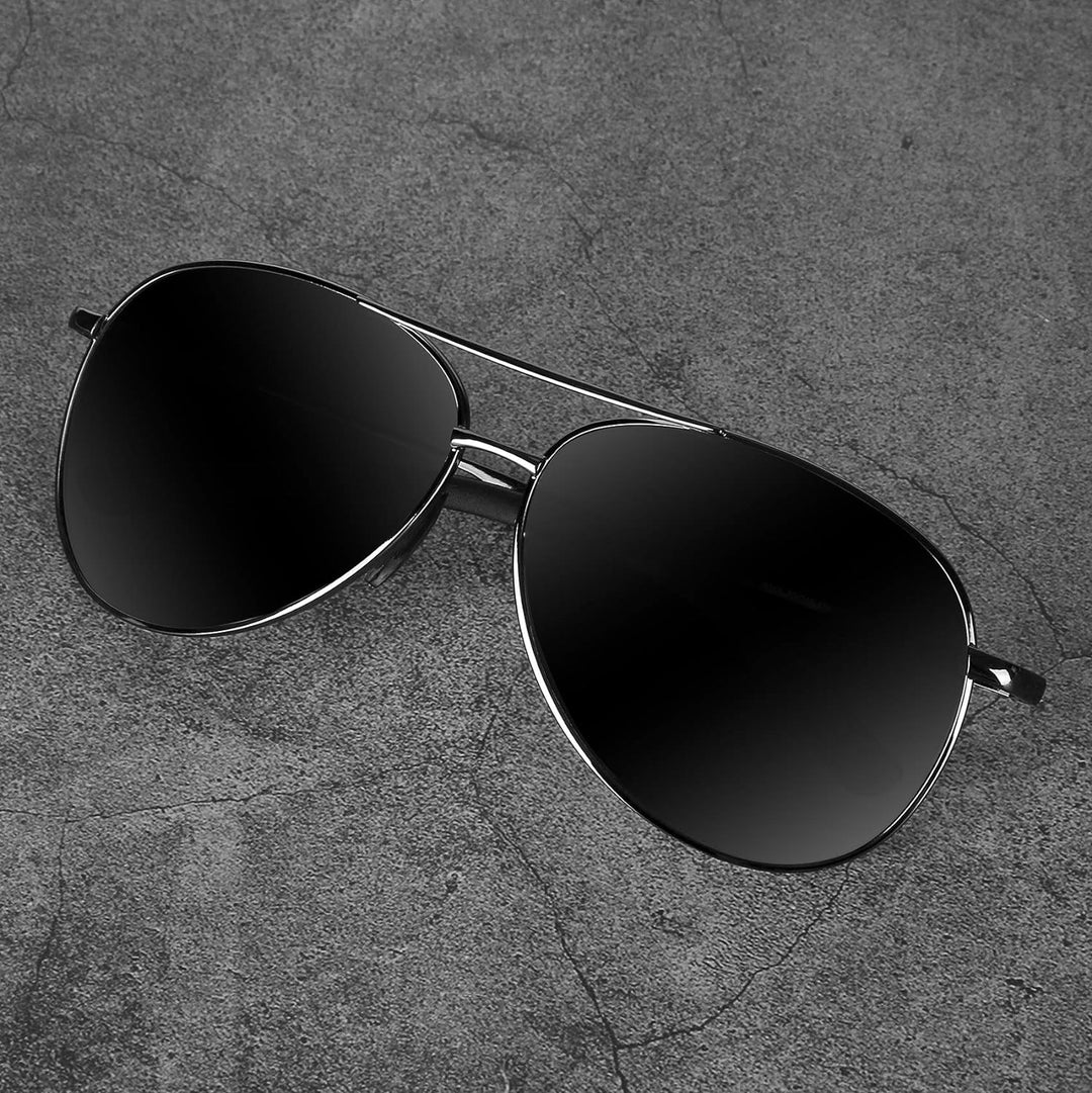 Premium polaryzowane okulary przeciwsłoneczne Aviator - Joey | Karnz