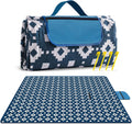 Extra duża, wodoodporna koc piknikowy 200 × 200 cm z 3 warstwami – MeadowRest