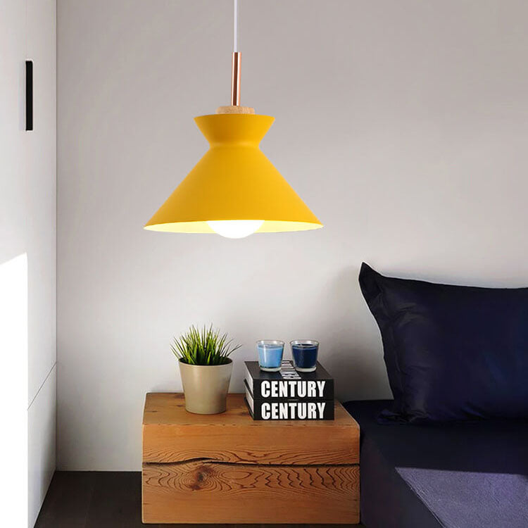Karnz | AuroraLite Nordic Lampa Wisząca | Design Metalowy | 1-Światło | Nowoczesne Opcje Kolorystyczne