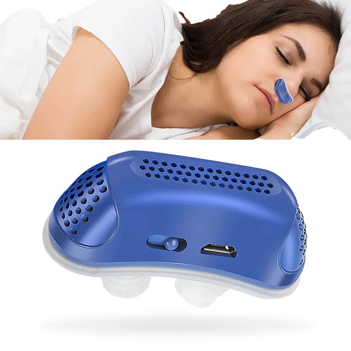 Mikro-CPAP urządzenie do leczenia bezdechu sennego na podróże i przeciw chrapaniu