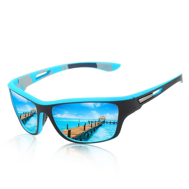 Okulary przeciwsłoneczne sportowe dla mężczyzn – Polaryzowane z ochroną UV400 – VisionX Pro | Karnz