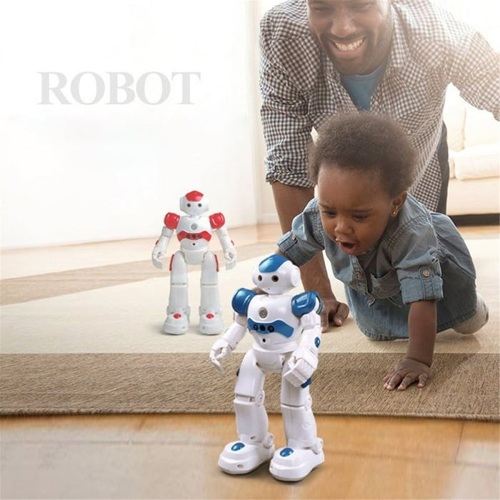 Inteligentna zabawka-robot dla dzieci | ThinkBot Interaktywny robot edukacyjny | Sterowanie gestami | Tańczy i mówi | Ładowalny
