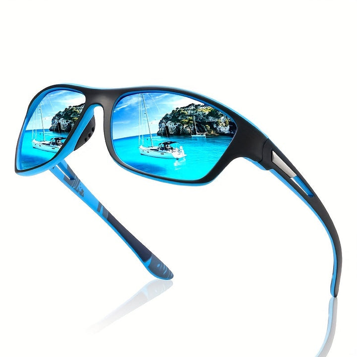 Okulary przeciwsłoneczne sportowe dla mężczyzn – Polaryzowane z ochroną UV400 – VisionX Pro | Karnz