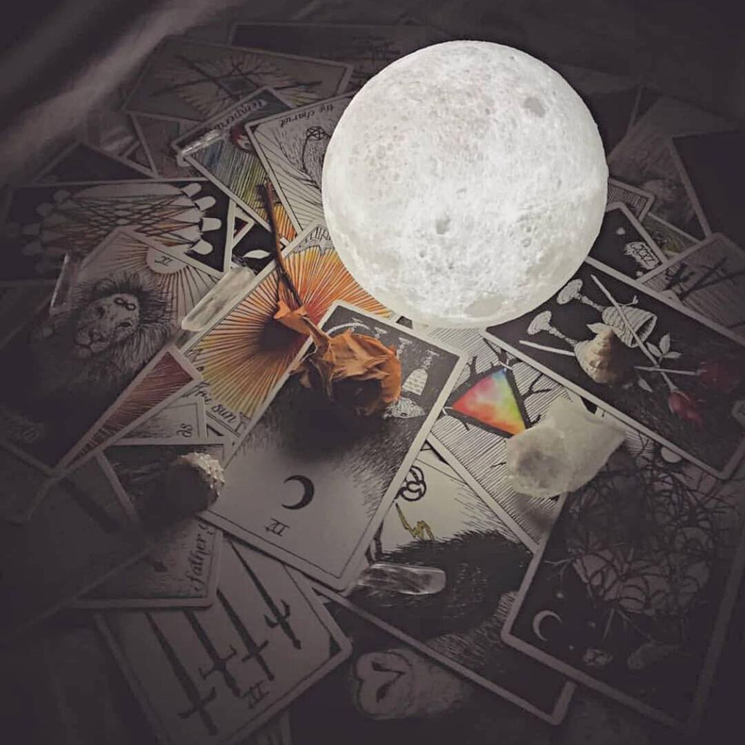 Lampa Księżycowa - Lunar - Ładowalna - Sterowanie dotykowe