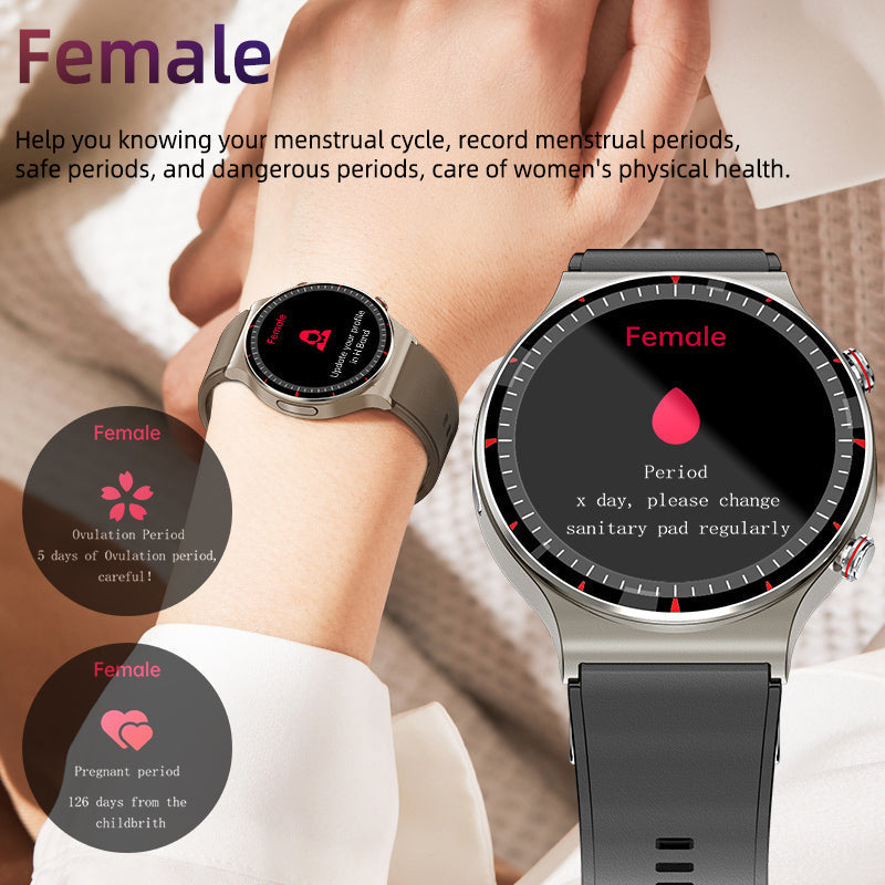 CFDA EKG Krew Tlen Częstotliwość serca Monitorowanie zdrowia Smartwatch