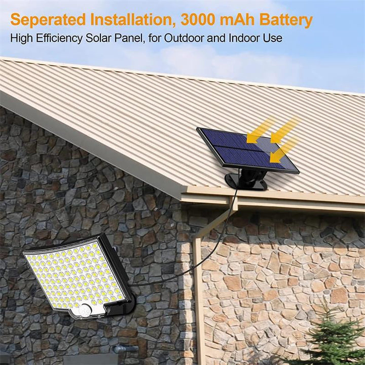 Sandsberg LED Solarna Lampa Zewnętrzna z Czujnikiem Ruchu