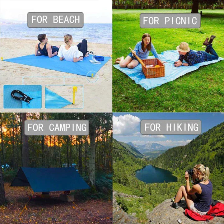 Sandsberg | Plaża odporna na piasek | Lekka i szybko schnąca