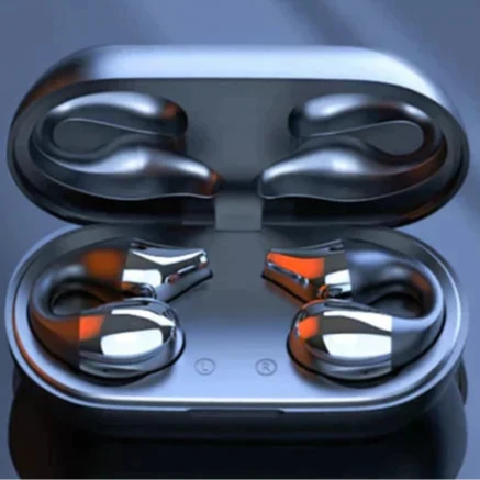 Bezprzewodowe słuchawki Bone Conduction z klipsem na ucho