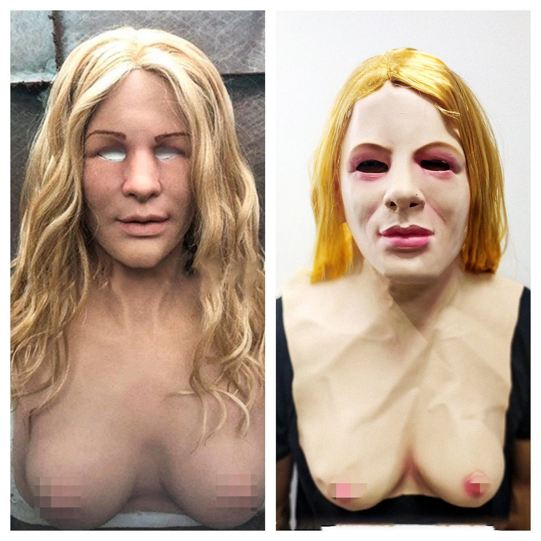 MaskEnigma Halloween Realistyczny Kostium dla Starszych Osób