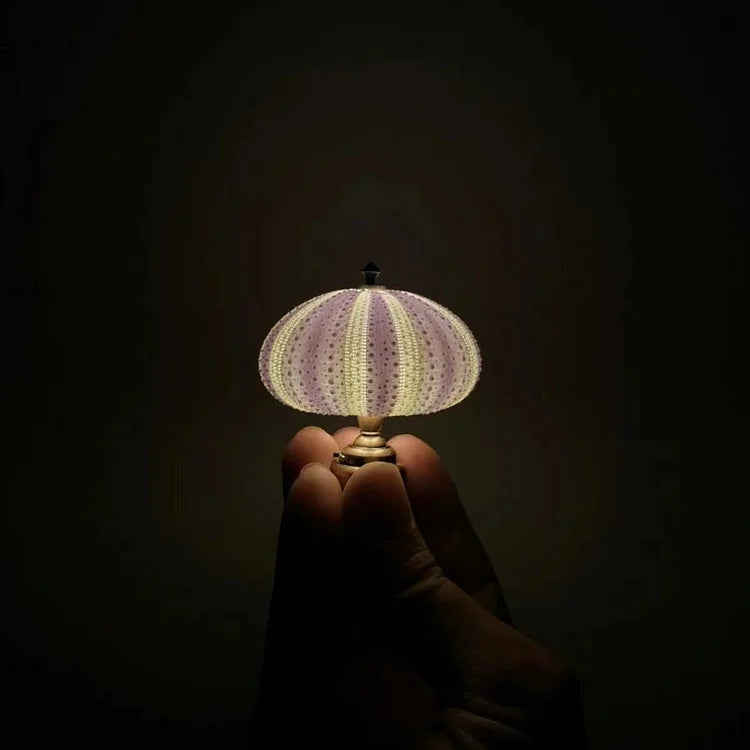LumiCraft – Unikalna lampa stołowa DIY z naturalną muszlą dla przytulnej atmosfery