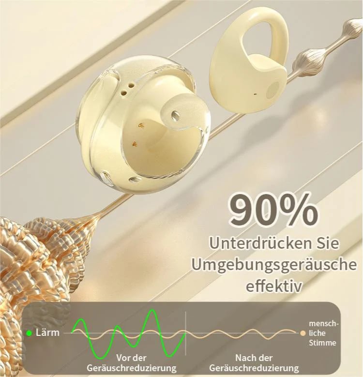 Bezprzewodowe słuchawki Bluetooth | Bezprzewodowa wolność, oszałamiająca klarowność | Karnz