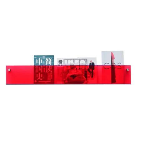 Karnz | ClearLine – Stylowa półka ścienna z akrylu na czasopisma