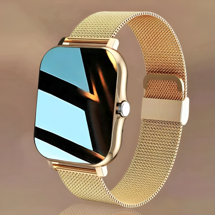 Smartwatch 1,83 cala – Zegarek fitness z funkcjami zdrowotnymi i funkcją połączeń Bluetooth