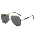 Aviator-Okulary przeciwsłoneczne UV400 z powłoką antyrefleksyjną | Karnz
