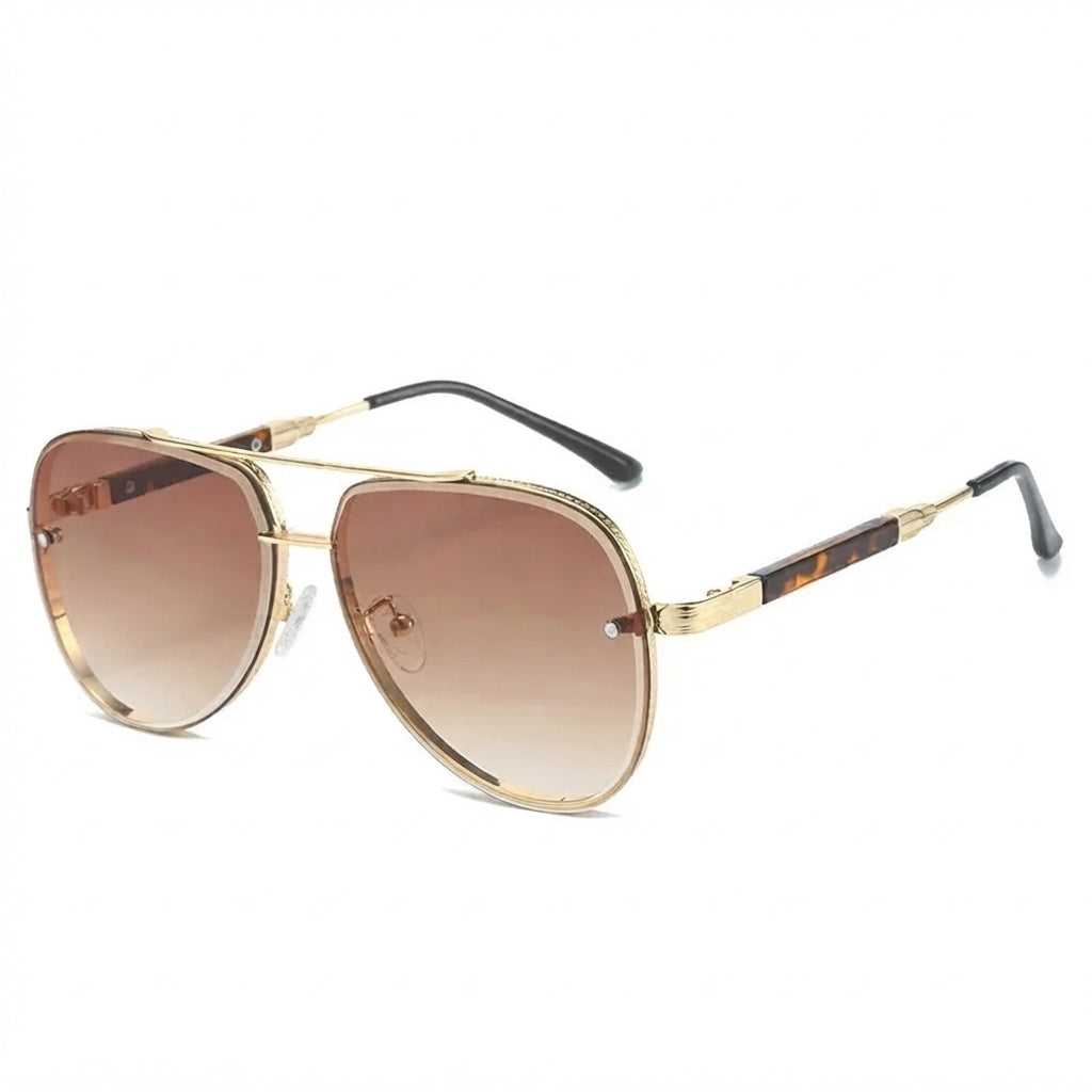 Aviator-Okulary przeciwsłoneczne UV400 z powłoką antyrefleksyjną | Karnz