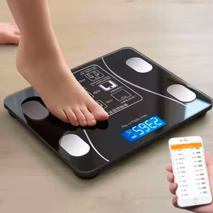 Waga osobista (180 kg) Pro - funkcja BMI i Bluetooth | Karnz