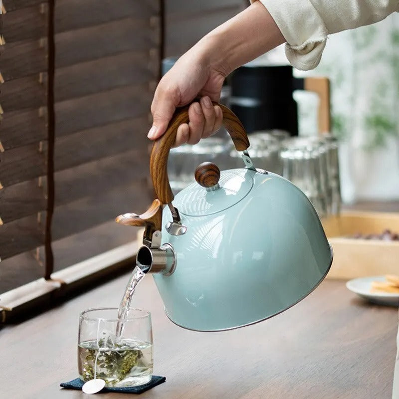 Czajnik ze stali nierdzewnej z sygnałem dźwiękowym – 2,5L lub 3L | Karnz