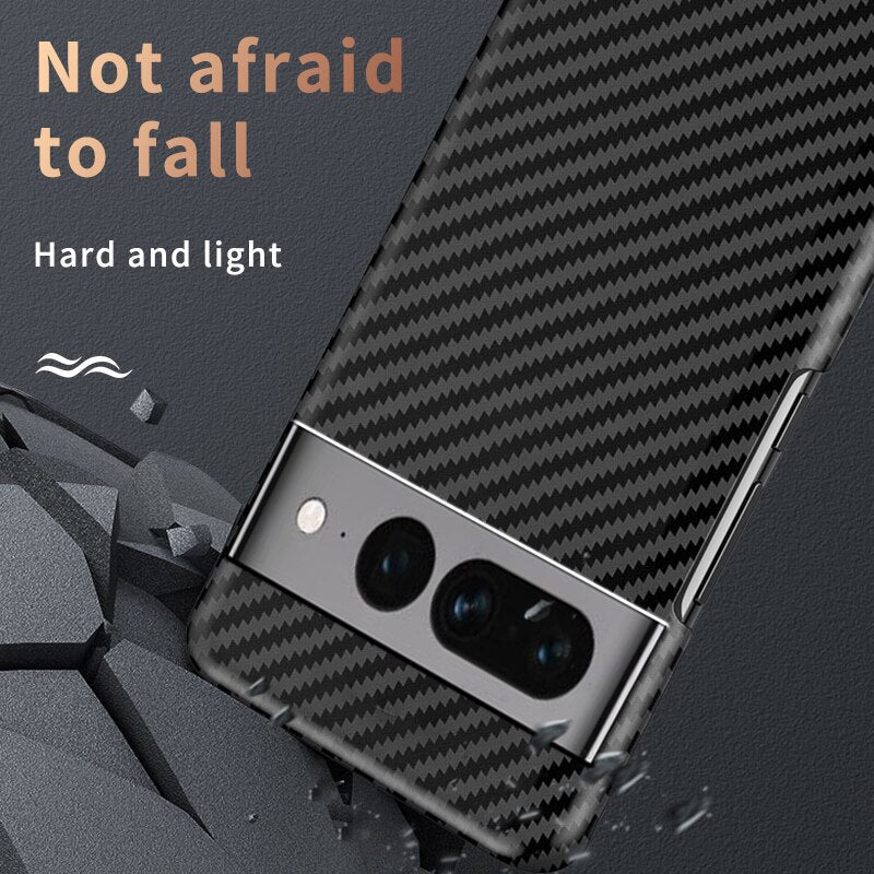 Etui z włókna węglowego dla Google Pixel 7 8
