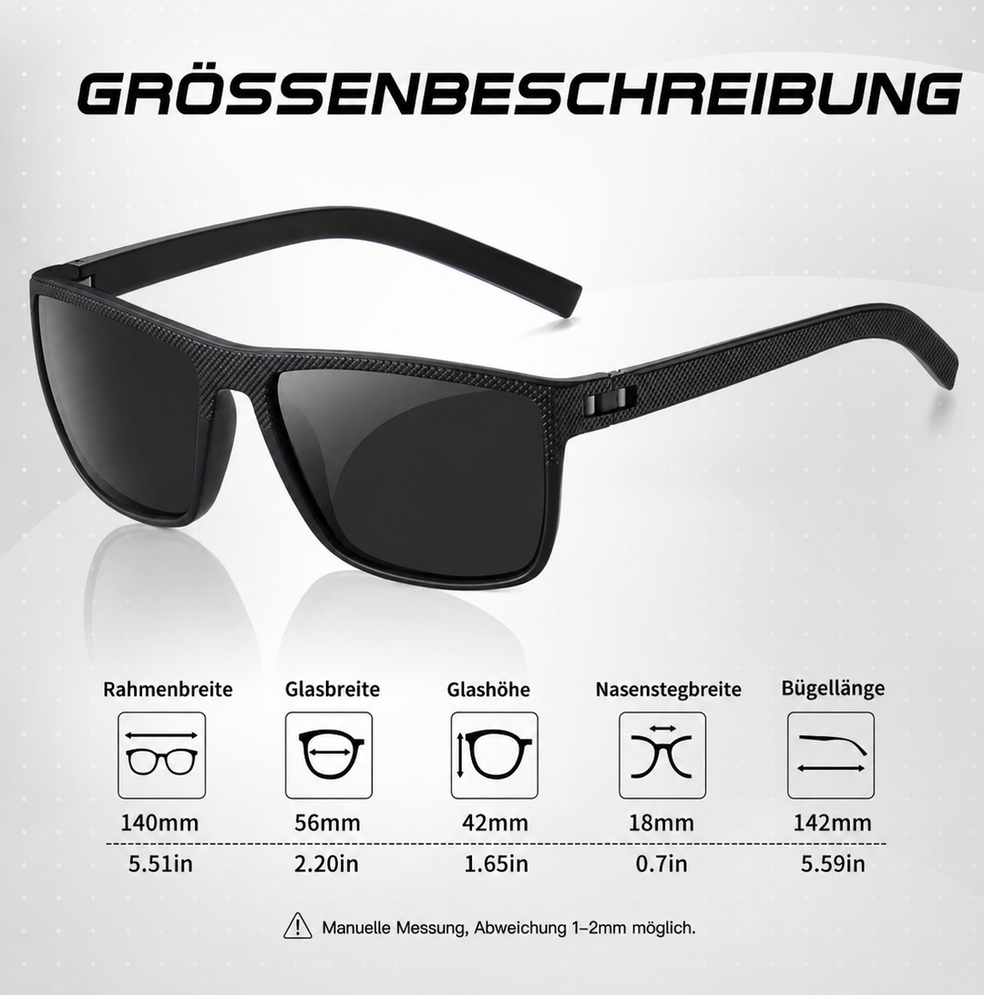 Polaryzacyjne okulary przeciwsłoneczne zestaw 3 szt. UV400 | Karnz