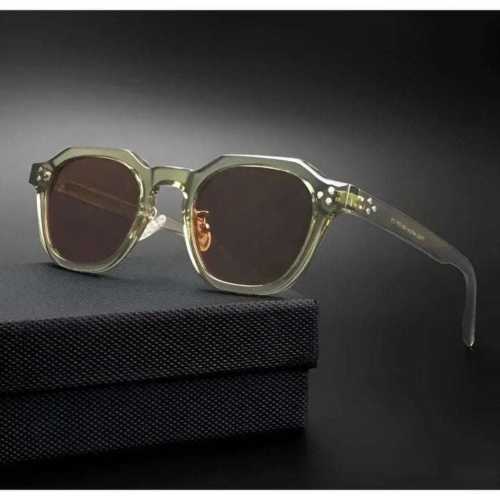 ClassicBeach UV Okulary przeciwsłoneczne - Modne retro okulary plażowe | Karnz
