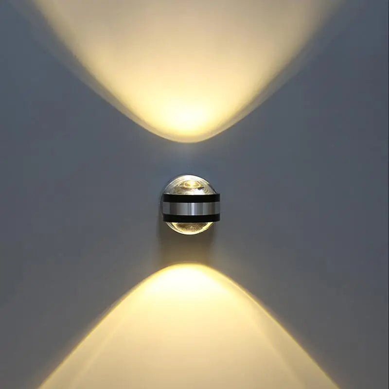 Nowoczesna lampa ścienna LED z kryształu – Dekoracyjna lampa ścienna z kryształu | Karnz