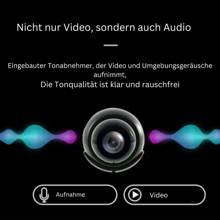 Sandsberg | Mini kamera WLAN 1080P HD | Dyskretne bezpieczeństwo dla Twojego domu