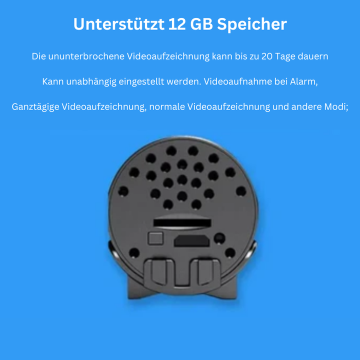 Sandsberg | Mini kamera WLAN 1080P HD | Dyskretne bezpieczeństwo dla Twojego domu