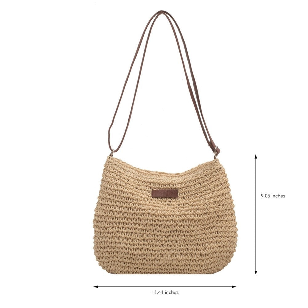 BOHOCHIC | Modna torba boho | Ręcznie robiona torba na ramię | Zrównoważona i stylowa