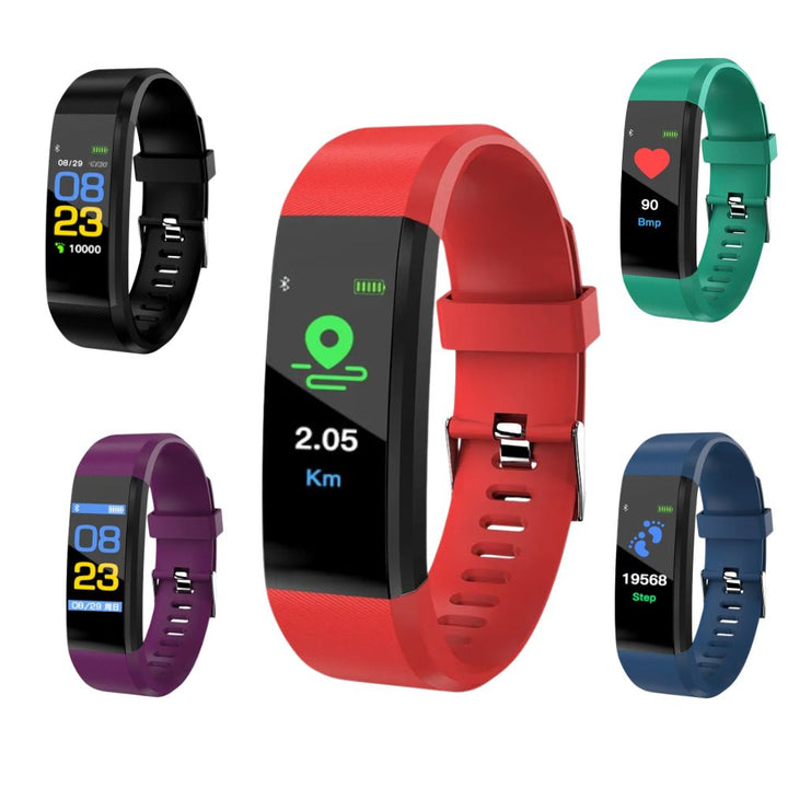 Sandsberg | Senior Smartwatch – Podstawowy tracker fitness z krokomierzem, miernikiem tętna i przyjaznym dla użytkownika designem