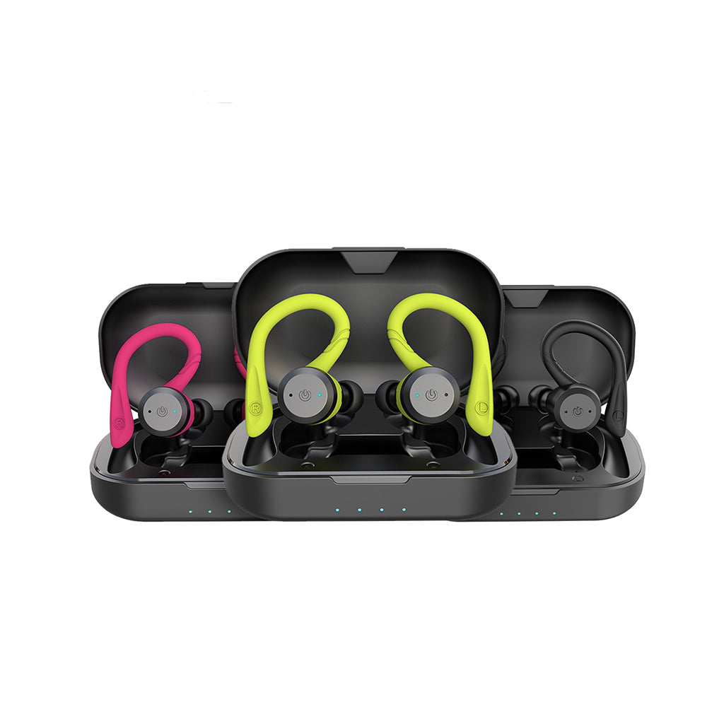 Wodoodporne słuchawki sportowe AudioActive – 20 godzin czasu odtwarzania i Bluetooth