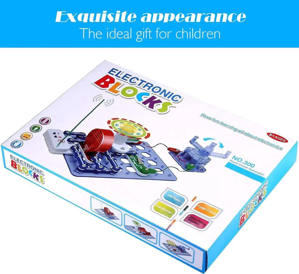 Zestaw edukacyjny z elektroniki dla dzieci z 300 eksperymentami