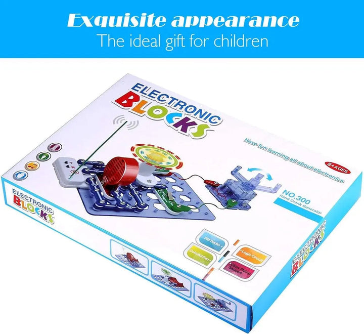 Zestaw edukacyjny z elektroniki dla dzieci z 300 eksperymentami