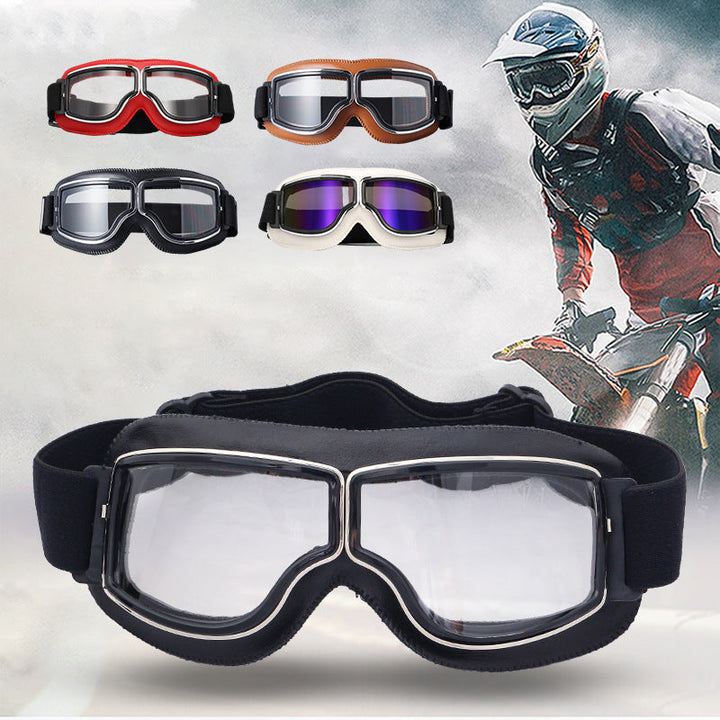 Vintage Gogle Motocyklowe