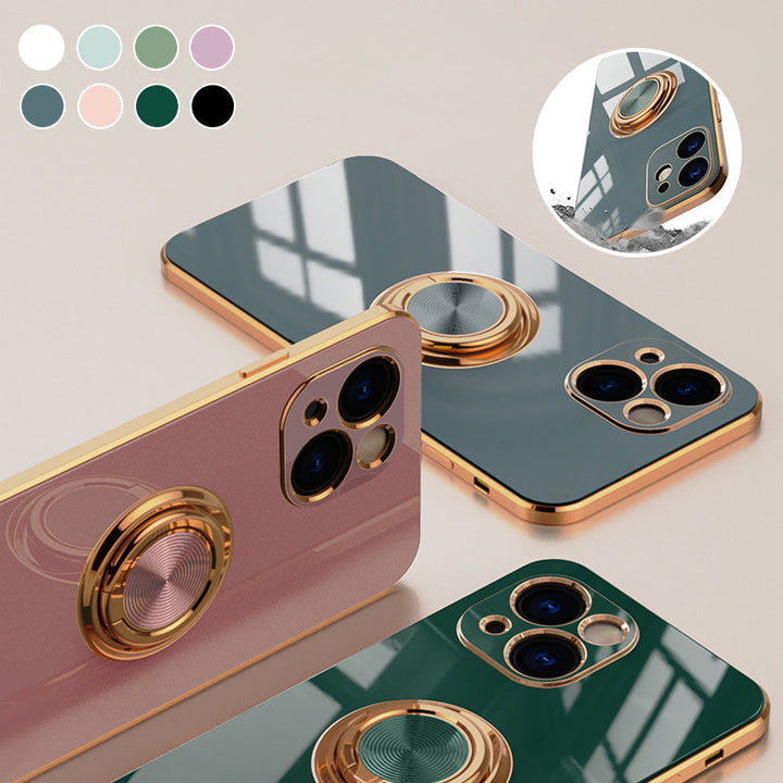 Plastikowe etui na iPhone z pierścieniem | Karnz