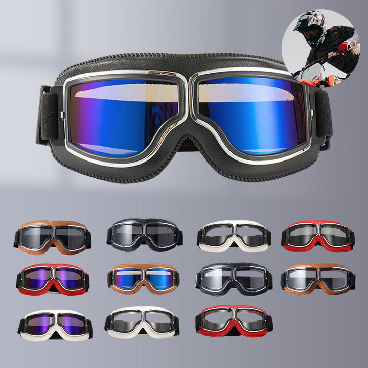 Vintage Gogle Motocyklowe