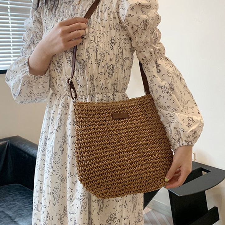 BOHOCHIC | Modna torba boho | Ręcznie robiona torba na ramię | Zrównoważona i stylowa