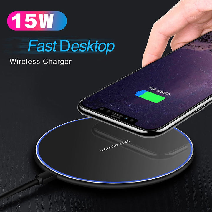 Karnz | 30W Szybka bezprzewodowa ładowarka | Premium kabel USB C MagSafe do ładowania dla Apple iPhone, Samsung i Android - Szybka bezprzewodowa ładowarka