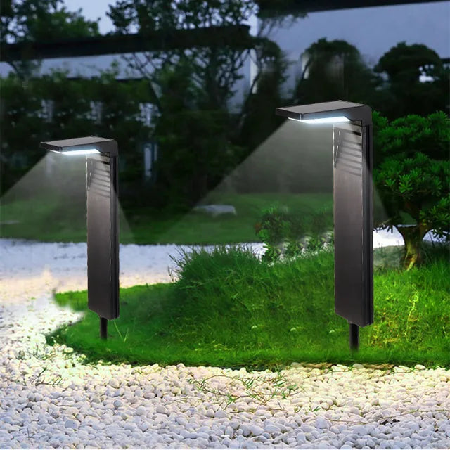 Wodoodporna lampa solarna LED do ogrodu