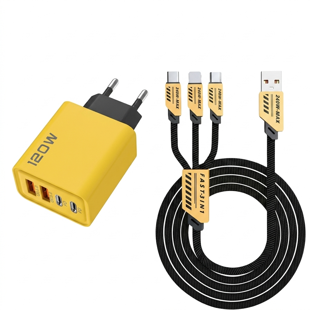 120W Ładowarka USB z 4 portami | Karnz