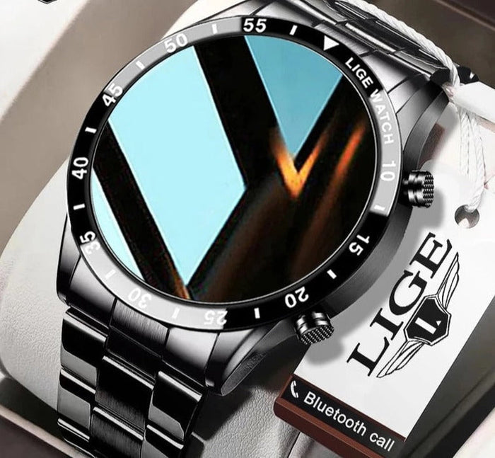 Karnz | Luksusowy SmartWatch 4G – Elegancki i połączony styl z połączeniami i łącznością