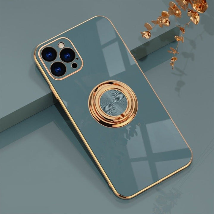 Etui Sandsberg na iPhone z metalowym stojakiem